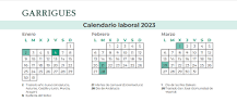 Calendario Laboral 2023: Benicàssim